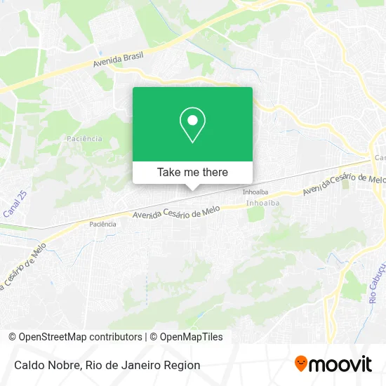 Caldo Nobre map