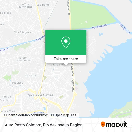 Auto Posto Coimbra map