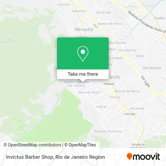 Invictus Barber Shop map