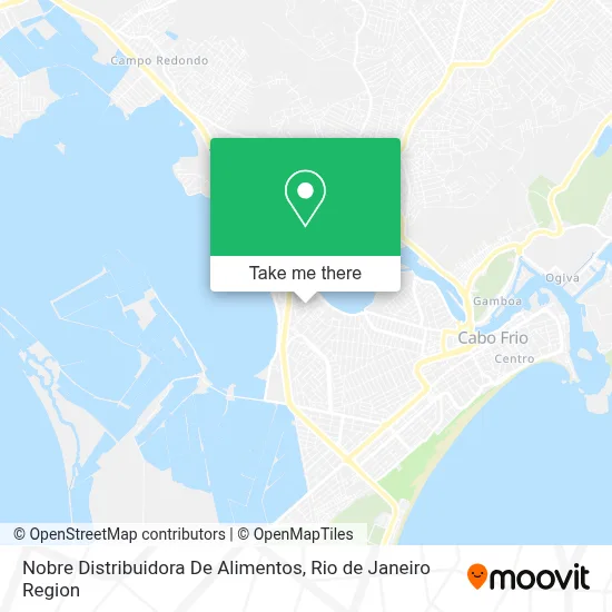 Nobre Distribuidora De Alimentos map