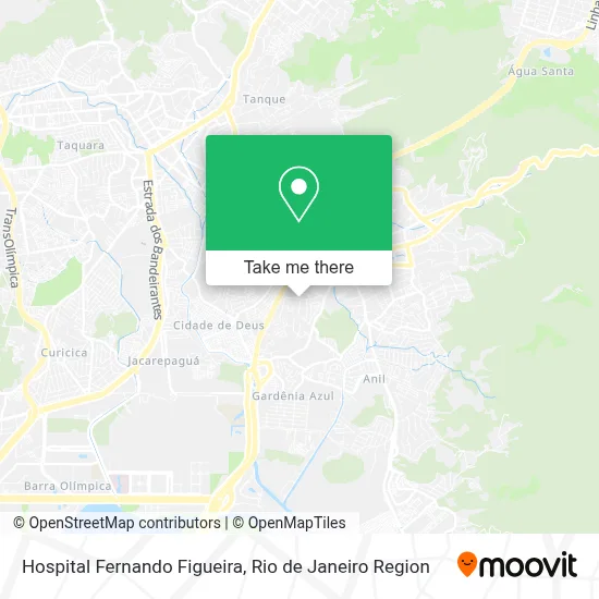 Hospital Fernando Figueira map