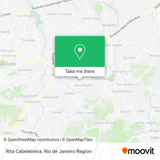 Rita Cabeleireira map