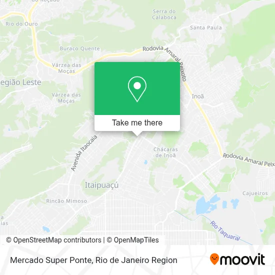 Mercado Super Ponte map