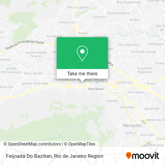 Feijoada Do Bazilian map