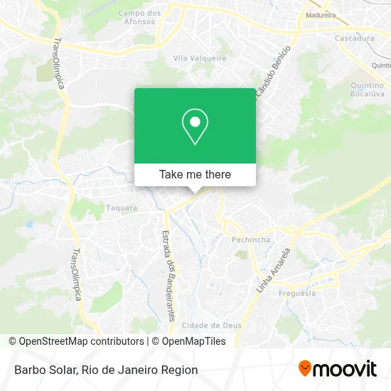 Barbo Solar map
