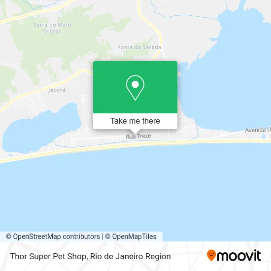 Thor Super Pet Shop map