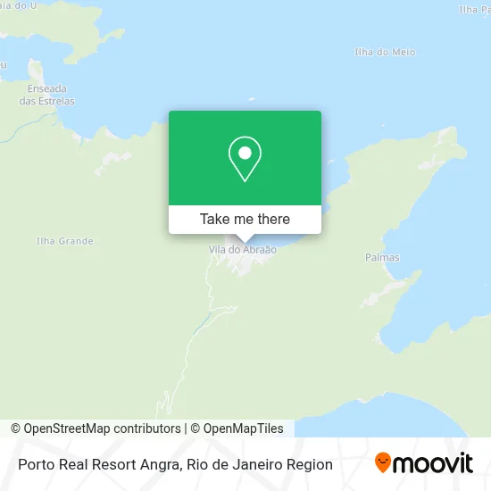 Porto Real Resort Angra map