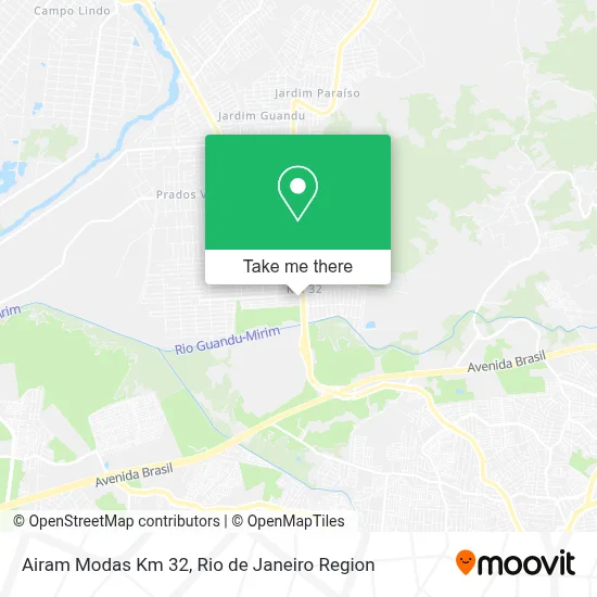 Airam Modas Km 32 map