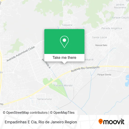 Empadinhas E Cia map