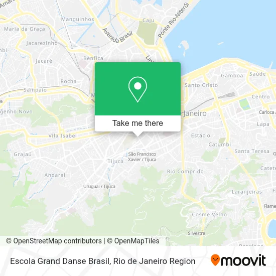 Escola Grand Danse Brasil map