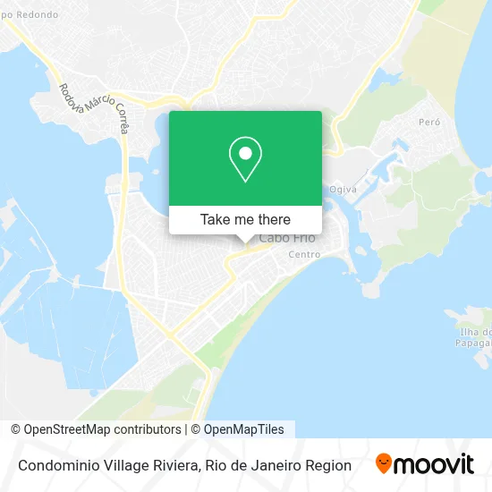Condominio Village Riviera map