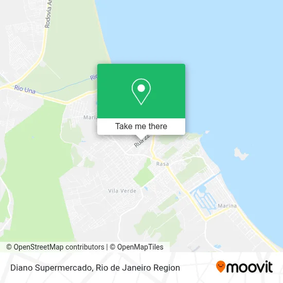 Diano Supermercado map
