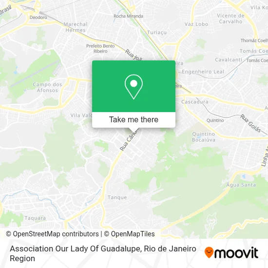 Association Our Lady Of Guadalupe map
