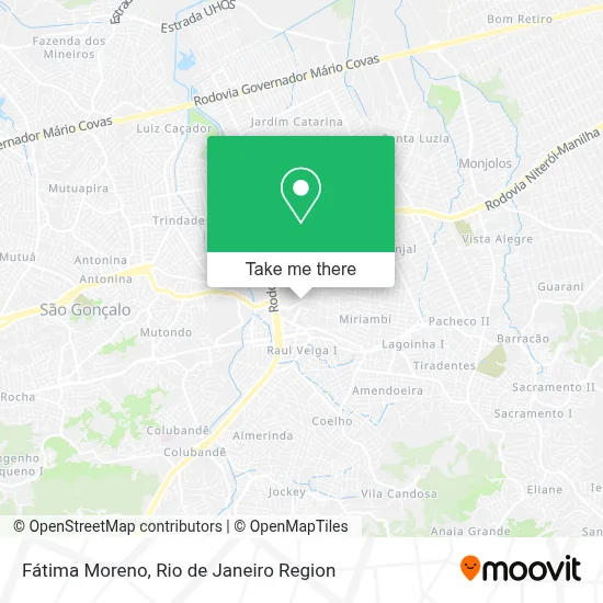 Fátima Moreno map