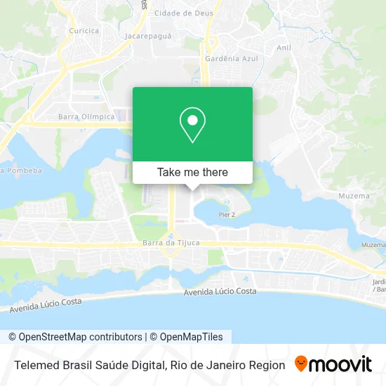 Telemed Brasil Saúde Digital map