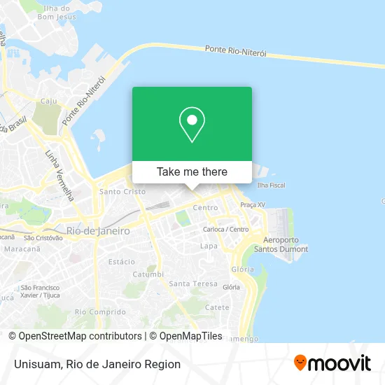 Unisuam map