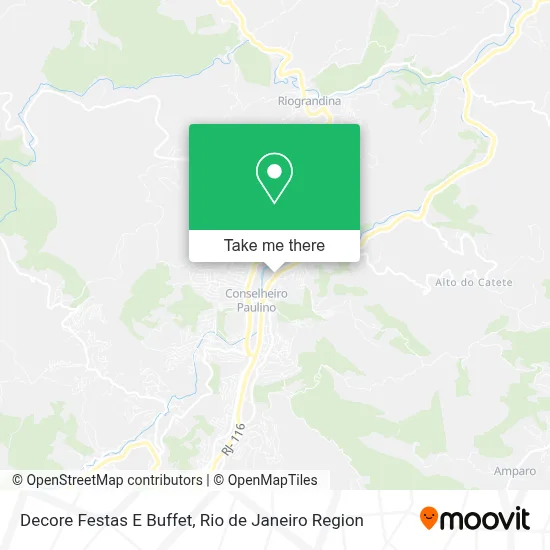 Decore Festas E Buffet map