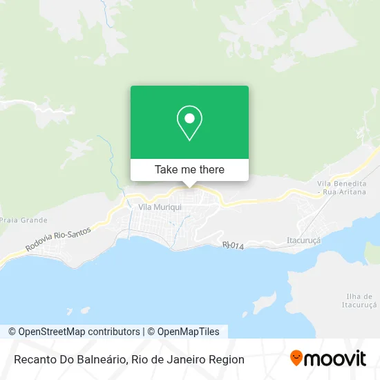 Recanto Do Balneário map