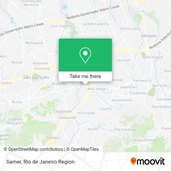 Samer map