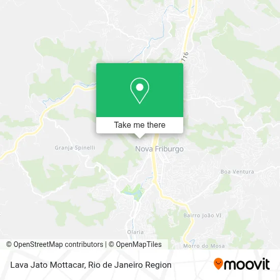 Lava Jato Mottacar map