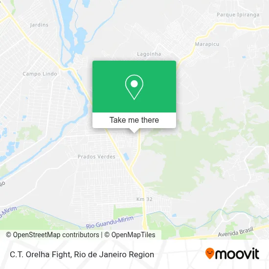 C.T. Orelha Fight map