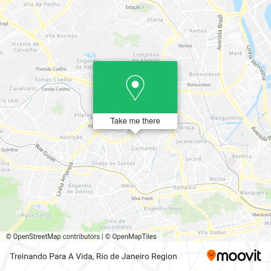 Treinando Para A Vida map