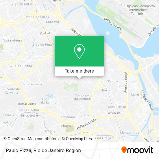 Paulo Pizza map