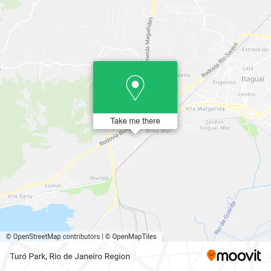 Turó Park map
