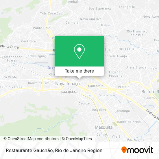 Restaurante Gaúchão map