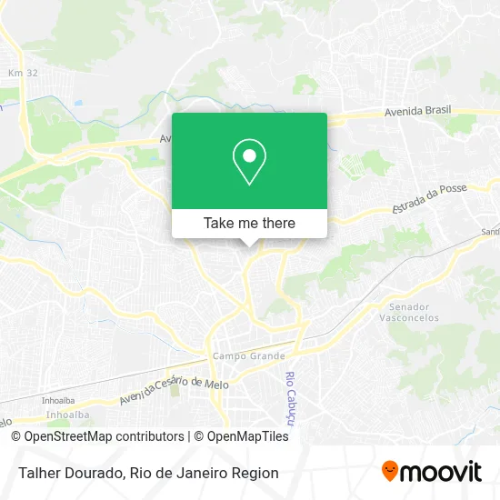 Talher Dourado map