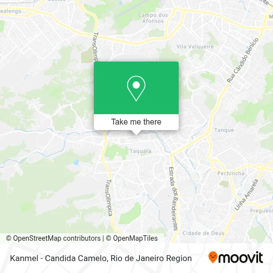 Kanmel  -  Candida Camelo map