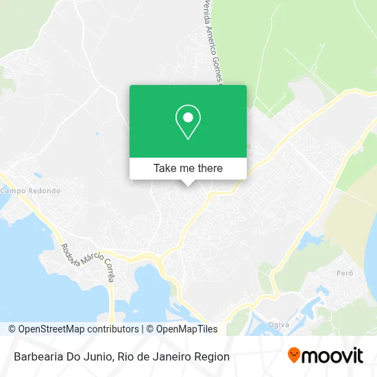 Barbearia Do Junio map