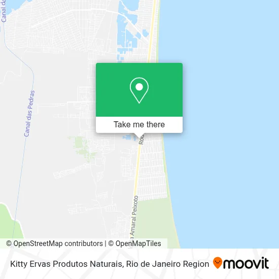 Kitty Ervas Produtos Naturais map