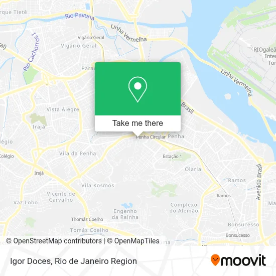 Igor Doces map