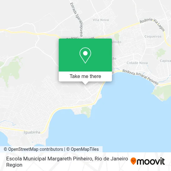 Escola Municipal Margareth Pinheiro map