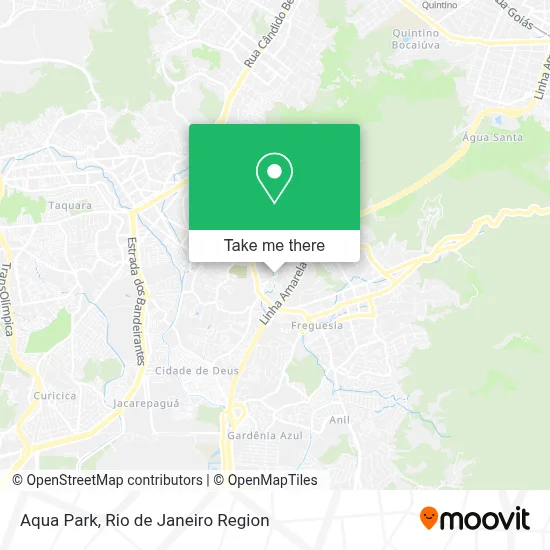 Aqua Park map
