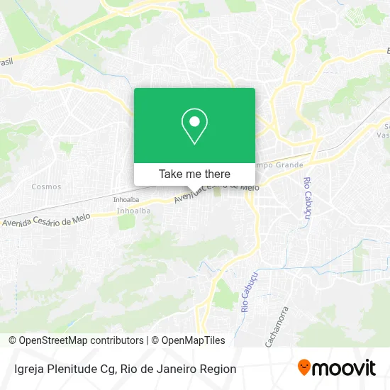 Igreja Plenitude Cg map