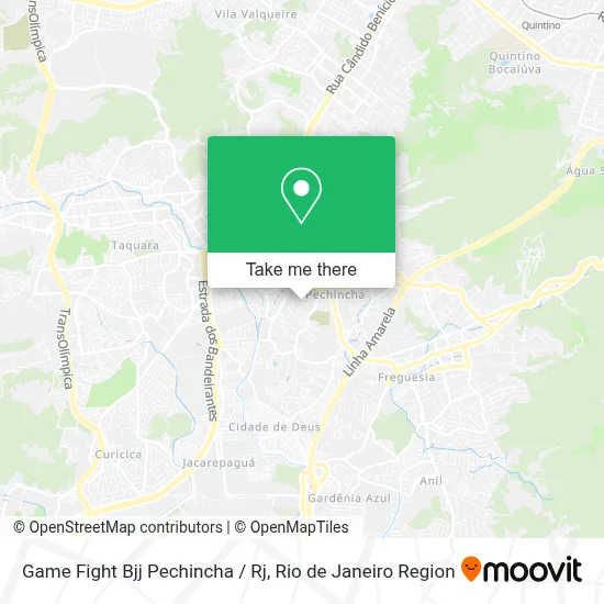 Game Fight Bjj Pechincha / Rj map