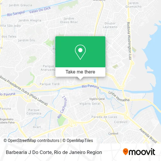Barbearia J Do Corte map