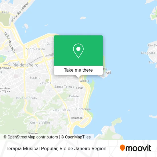 Terapia Musical Popular map