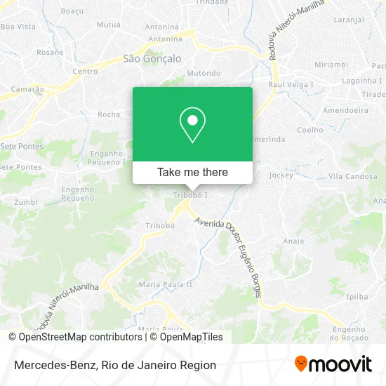 Mercedes-Benz map