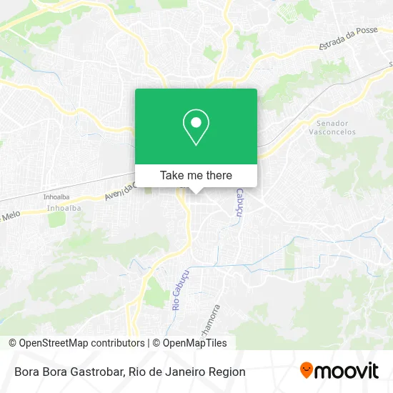 Bora Bora Gastrobar map