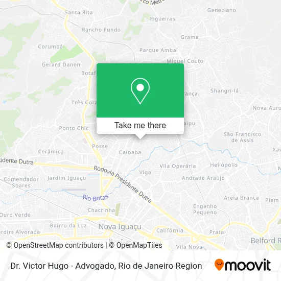 Dr. Victor Hugo - Advogado map