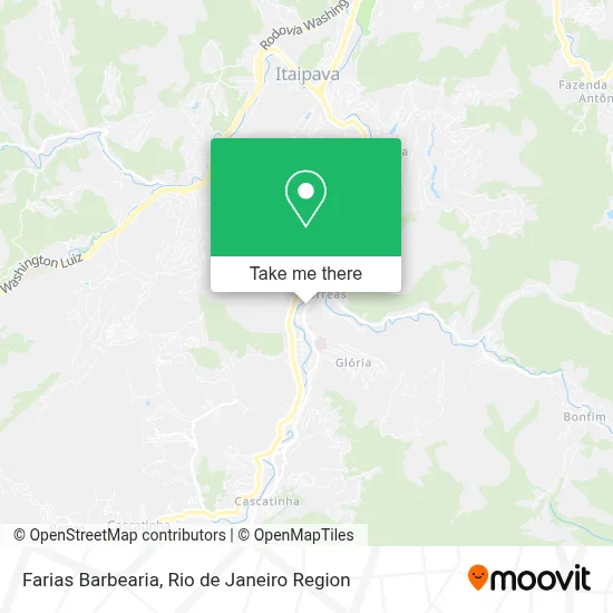 Farias Barbearia map