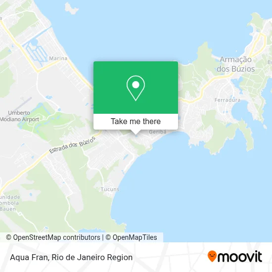 Aqua Fran map