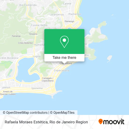 Rafaela Moraes Estética map