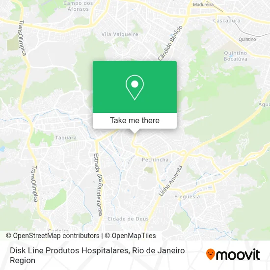 Disk Line Produtos Hospitalares map