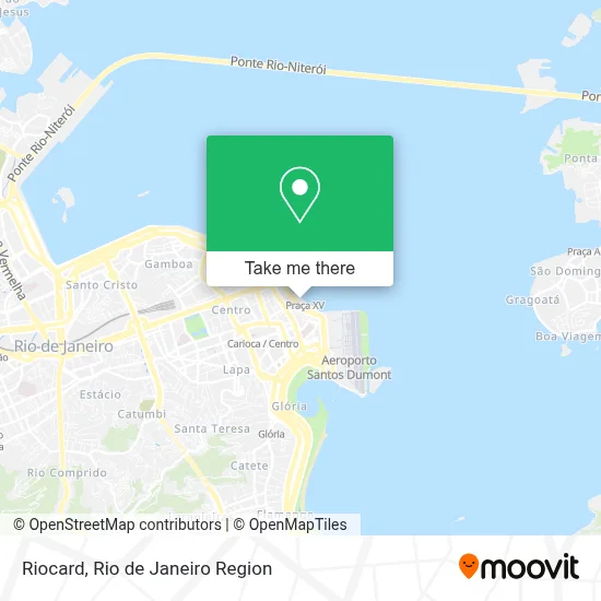 Riocard map