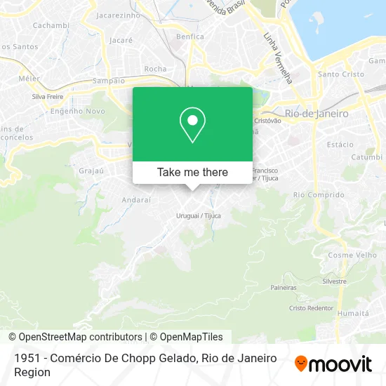 1951 - Comércio De Chopp Gelado map