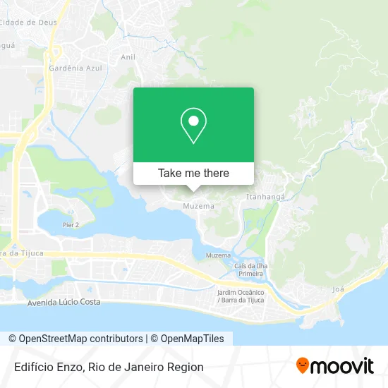 Edifício Enzo map